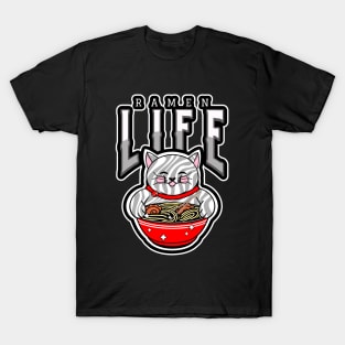 RAMEN Life Ramen Lover Ramen Bowl T-Shirt